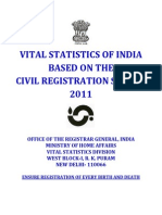 Vital Statistics of India