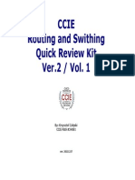 CCIE RS Quick Review Kit Ver2 Vol1 PDF