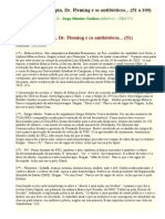 Auto-Hemoterapia, Dr. Fleming e Os Antibióticos - Textos 51 A 100