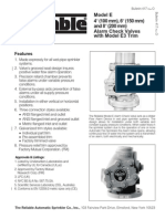 417 Model E Alarm Check Valve