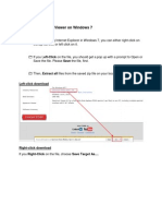 Spectrum Viewer Windows 7 Basic Instructions