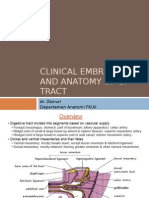 Clinical Embriology and Anatomy of Gi Tract Part1