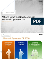 Dynamics GP 2010 What's New