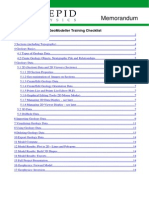 GeoModeller CaseStudyH TrainingCheckList