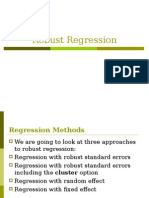 Robust Regression