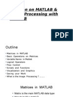 Revision On MATLAB & Image Processing With Matlab