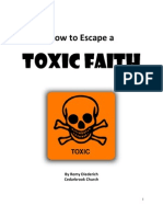 How To Escape A Toxic Faith