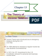 Chapter 13 - The Theory of Income Taxation