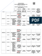 Reading Camp Matrix