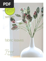 Fabric Leaves: Pattern!