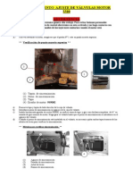 Procedimiento Ajuste de Válvulas PDF