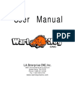 Warthog CNC Owner's Manual