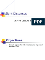 08 Stopping Sight Distance