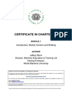 Certificate in Chartering