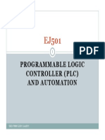 Programmable Logic Controller (PLC) and Automation: SBO/ PMM/ EJ501/ Jun2011