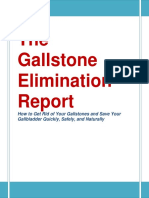 The Gallstone Elimination Report PDF