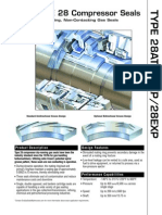 TYPE 28 Compressor Seals: Dry-Running, Non-Contacting Gas Seals