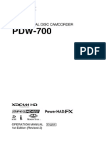 PDW-700 V1-2 Operation Manual E