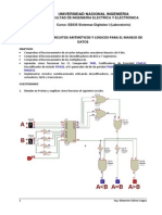 Laboratorio 3: Circuitos Aritmeticos y Logicos para El Manejo de Datos