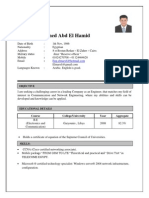 Ahmed Mohamed Abd El Hamid: Course College/University Year Aggregate