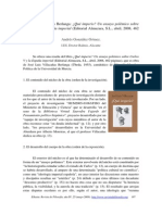 José Luis Villacañas QUÉ IMPERIO. Ensayo Polémico