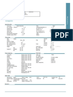 10SV07F00746T: Operating Data