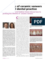 Longevity of Ceramic Veneers in General Dental Practice