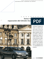 Datos Técnicos para La Reparación Del Citroen Xsara Picasso