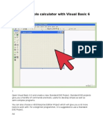 Create A Simple Calculator With Visual Basic 6