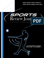 The Sports Review Journal Sample