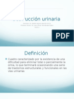 Obstruccion Urinaria