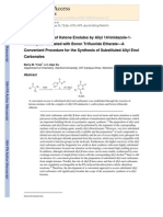 O-Acylation of Ketone Enolates by Allyl 1H-Imidazole-1-Carboxylate Mediated With Boron Trifluoride Etherate