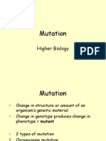 Mutasi Gonosom Manusia