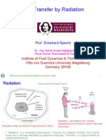 Heat Transfer by Radiation: Prof. Eckehard Specht