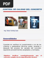 Control de Calidad Del Concreto