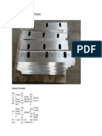 Plastic Crusher Blade: Quick Details