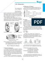 KOYO - Estruturas e Tipos de Rolamentos