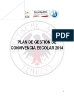 Plan de Gestion en Convivencia Escolar