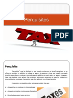 Perquisites