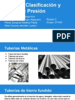 Tuberías - Clasificación y Caídas de Presión