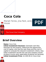 Coca Cola - Portfolio Project