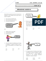 Operaciones Sucesivas