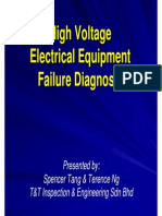 High Voltage Electric Equipment Failure Diagnosis