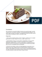 Pastel de Chocolate