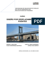 Curso Diseño de Puentes Por Desplazamientos