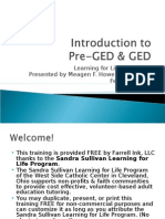 Introduction To Contemporary's Pre-GED & GED