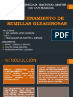 Almacenamiento de SEMILLAS Oleaginosas