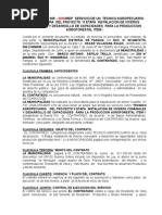 Contrato de Tecnico Agropecuario