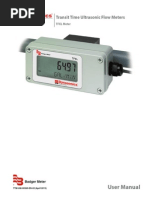 Ultrasonic Portable Flow Meter