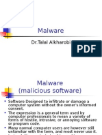 Malware: DR - Talal Alkharobi